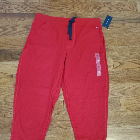 THERMAL LOUNGE JOGGER Red Various sizes New.  Medium and XL - Picture 1 of 3